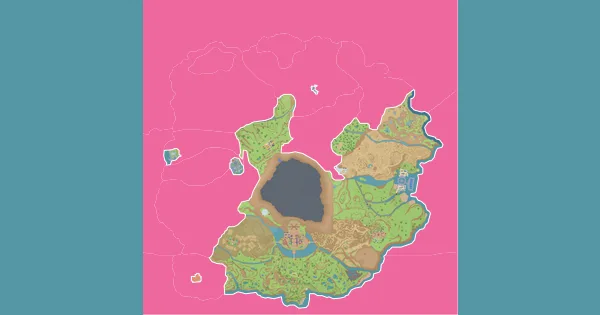 Map of where to find Kilowattrel in Pokémon Scarlet & Violet (Paldea)