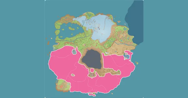 Map of where to find Marill in Pokémon Scarlet & Violet (Paldea)