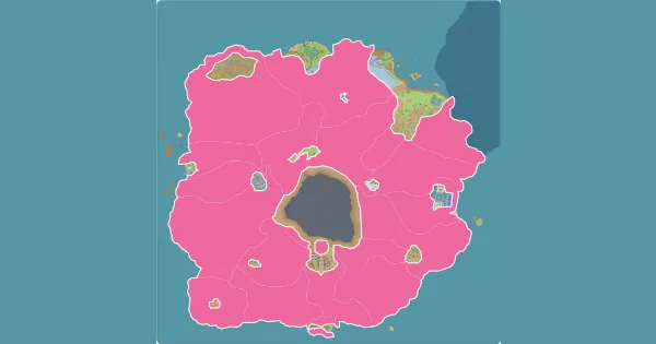 Map of where to find Psyduck in Pokémon Scarlet & Violet (Paldea)