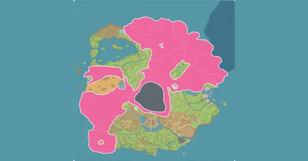 Map of where to find Sableye in Pokémon Scarlet & Violet (Paldea)