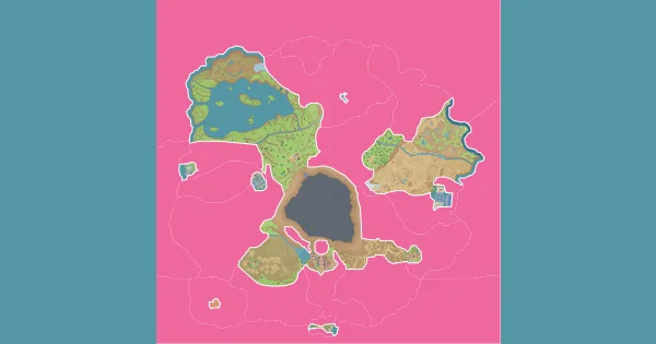 Map of where to find Shellder in Pokémon Scarlet & Violet (Paldea)