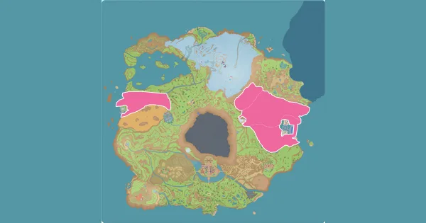 Map of where to find Varoom in Pokémon Scarlet & Violet (Paldea)