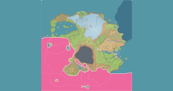 Map of where to find Wingull in Pokémon Scarlet & Violet (Paldea)