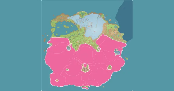 Map of where to find Yungoos in Pokémon Scarlet & Violet (Paldea)