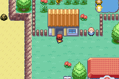 The Pokémon Day Care on Four Island in Pokémon LeafGreen