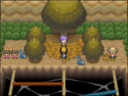 Bugsy in the Azalea Town Gym in HeartGold