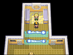 Lt. Surge in the Vermilion City Gym in HeartGold