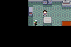 The captain’s office in the Abandoned Ship, with the player facing the southwestern Storage Key pickup spot