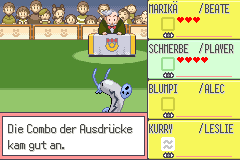 The Emerald Contest judge confirms that Barboach SCHMERBE successfully performed a combo.