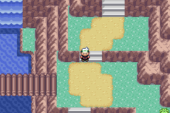 The Route 119 path east of the Weather Institute where the rival battle happens