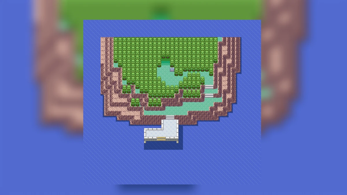 Southern Island in the Hoenn sea, the place the Eon Ticket event opened