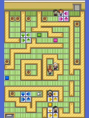 Trick House Puzzle 7 room in Pokémon Emerald