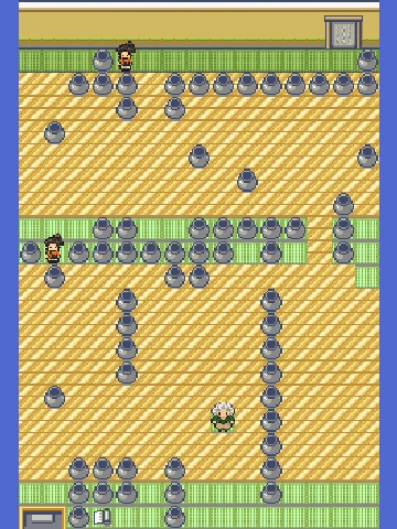Trick House Puzzle 8 room in Pokémon Emerald