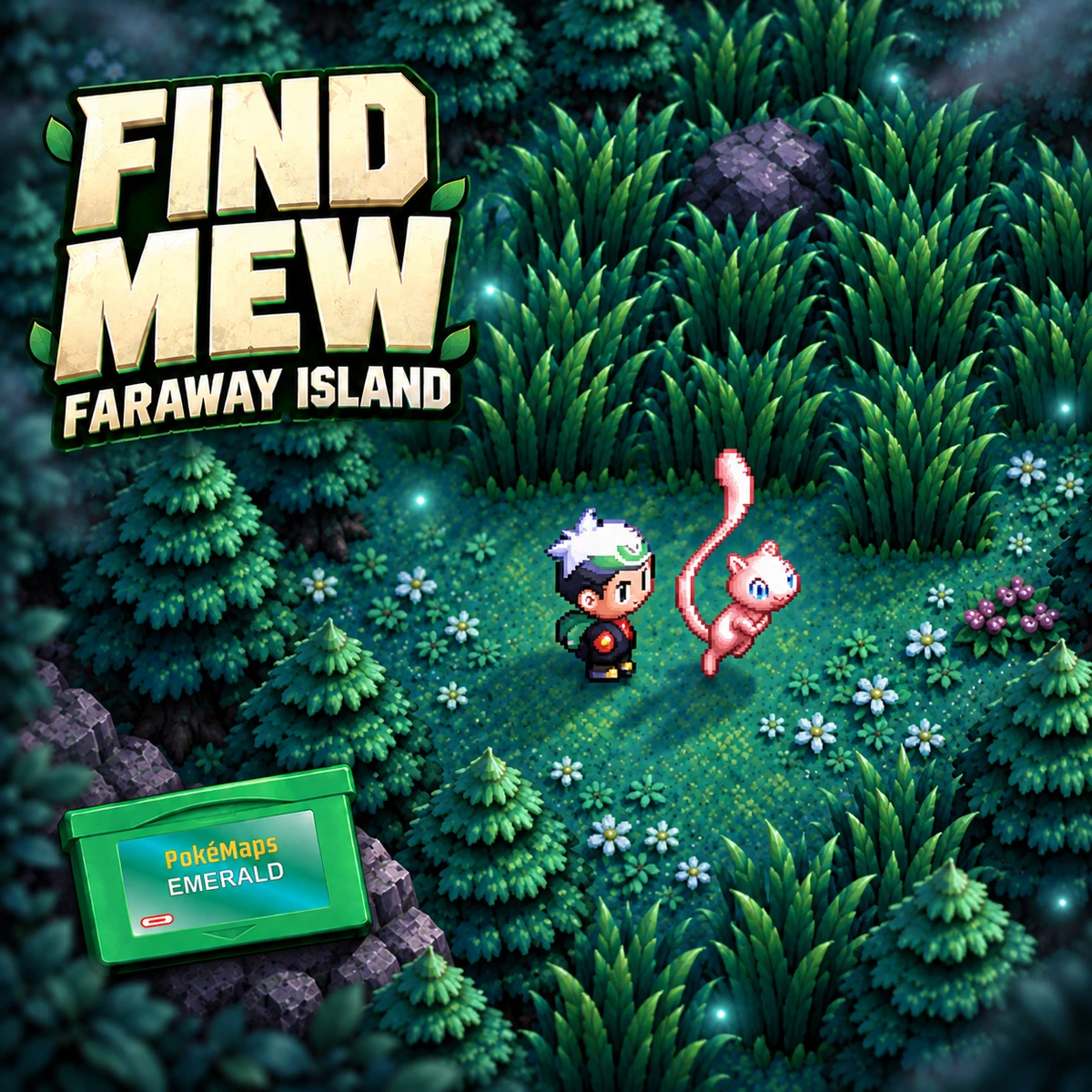 How to Get Mew in Emerald: Faraway Island — Pokémon Ruby, Sapphire & Emerald guide card