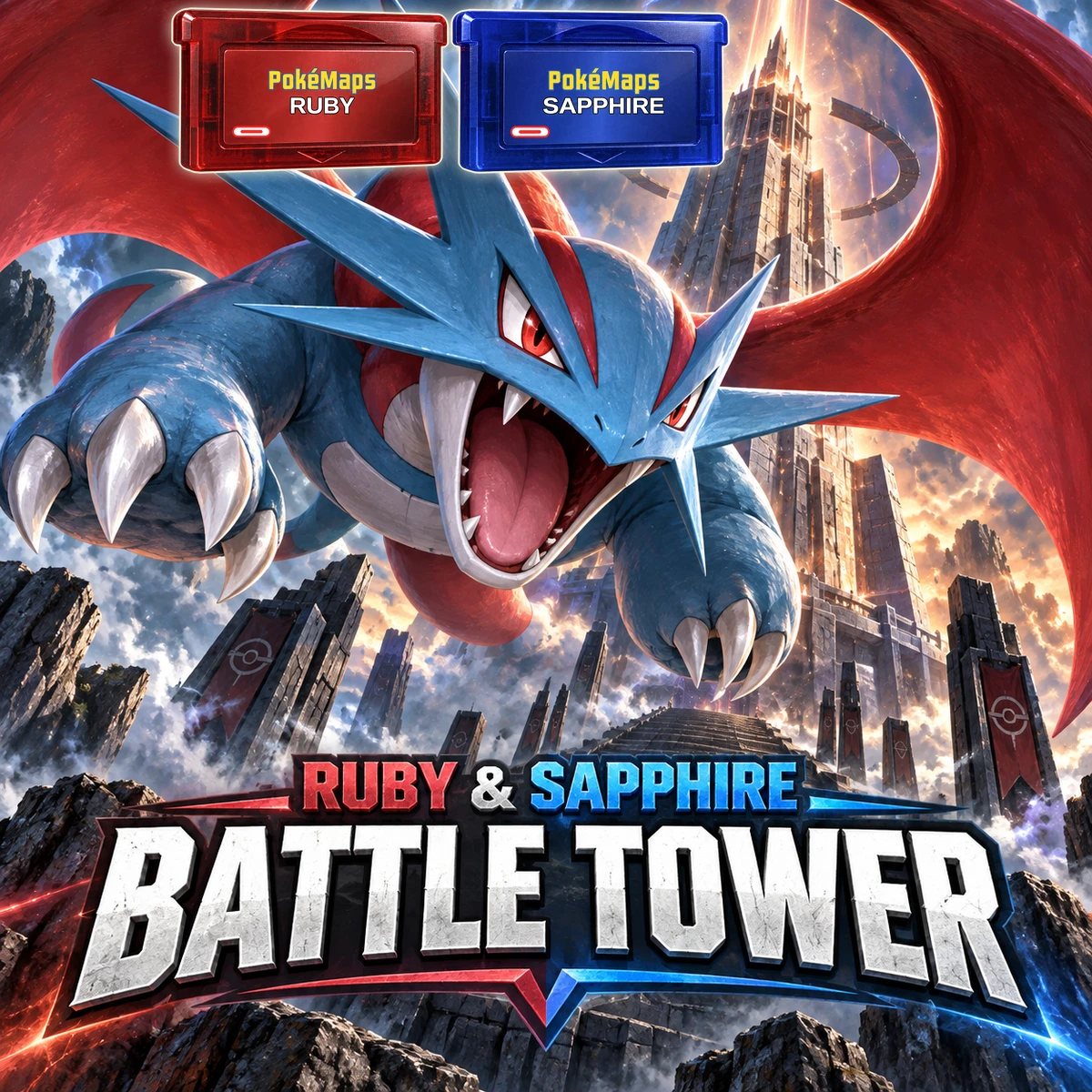 Ruby & Sapphire Battle Tower Guide: Rules, Prizes & Teams — Pokémon Ruby, Sapphire & Emerald guide card